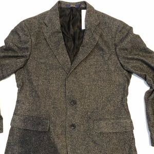 Polo Ralph Lauren Wool Blend Charcoal Blazer